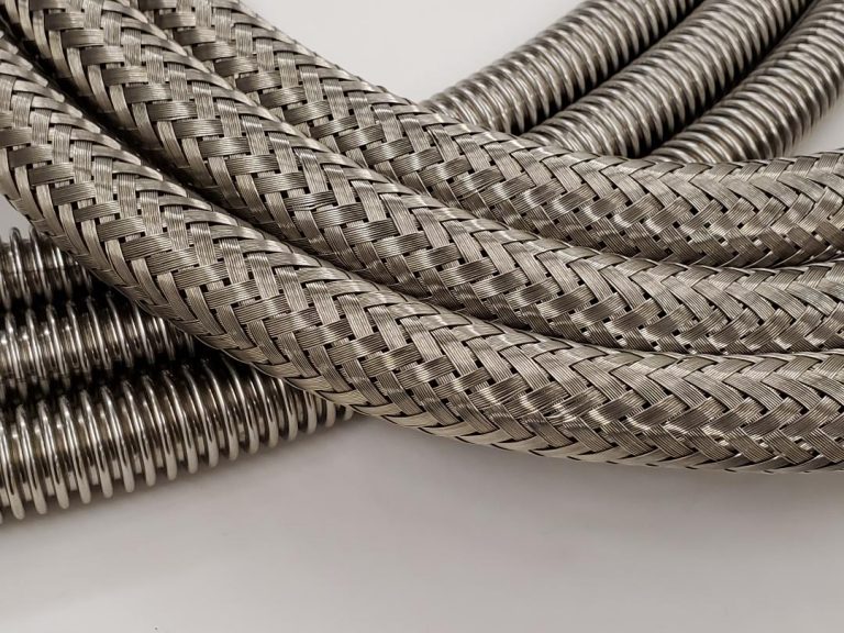 Stainless Steel Annular Corrugated Hose With Stainless Steel Braid